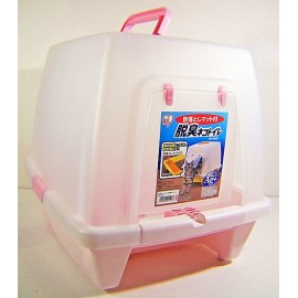 IRIS SN-520 日本 IRIS 屋型貓廁- 粉紅色 IRIS SN-520 日本 IRIS 屋型貓廁- 粉紅色